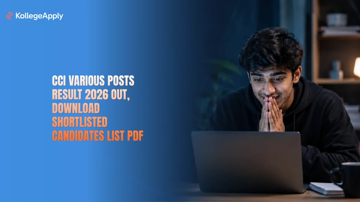 CCI Various Posts Result 2026 (Out): Download Shortlisted Candidates List PDF
