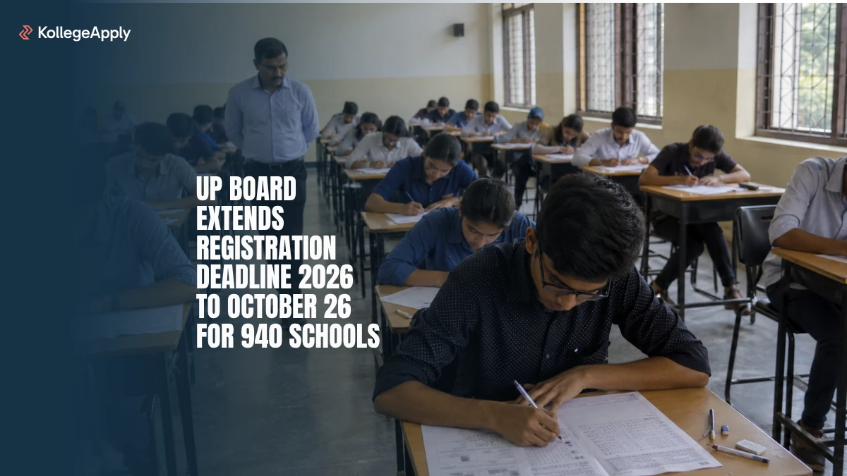 UP Board Extends Registration Deadline 2026 to October 26, Check Details Here
