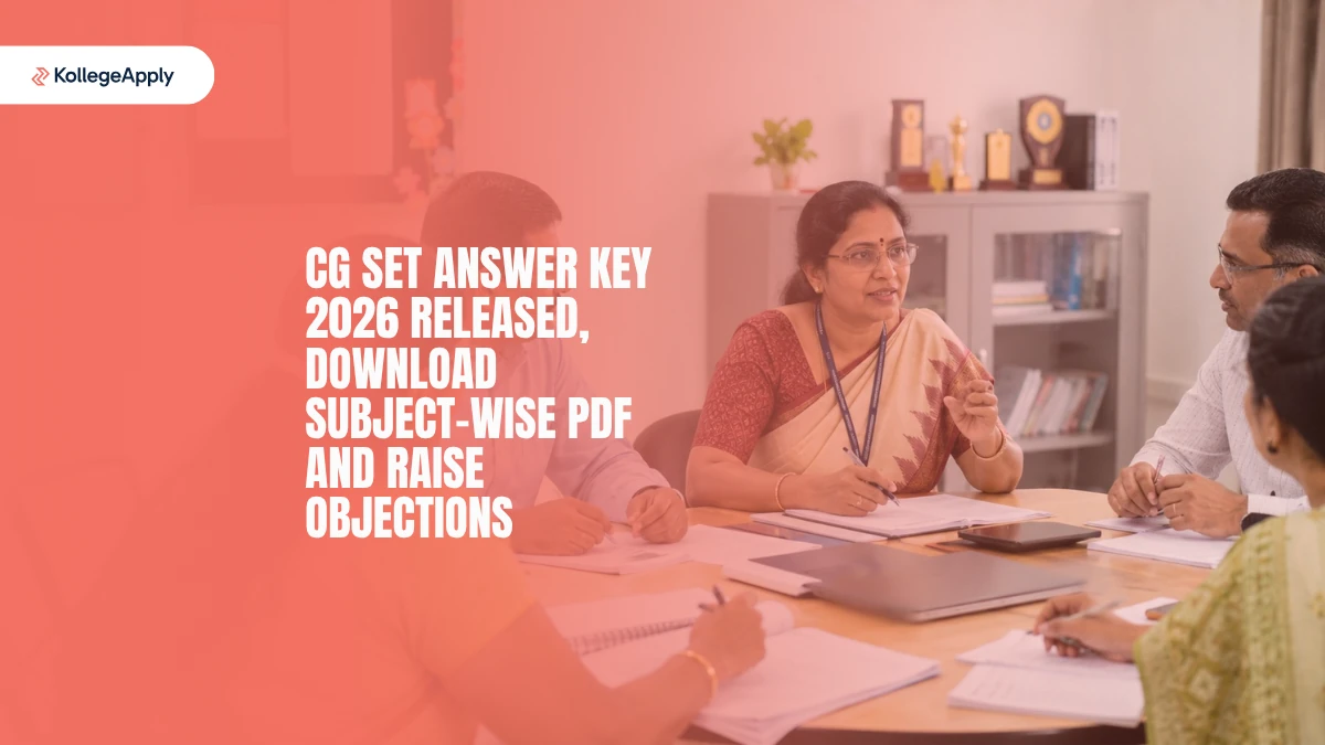 CG SET Answer Key 2026 Released: Download Subject-Wise PDF and Raise Objections
