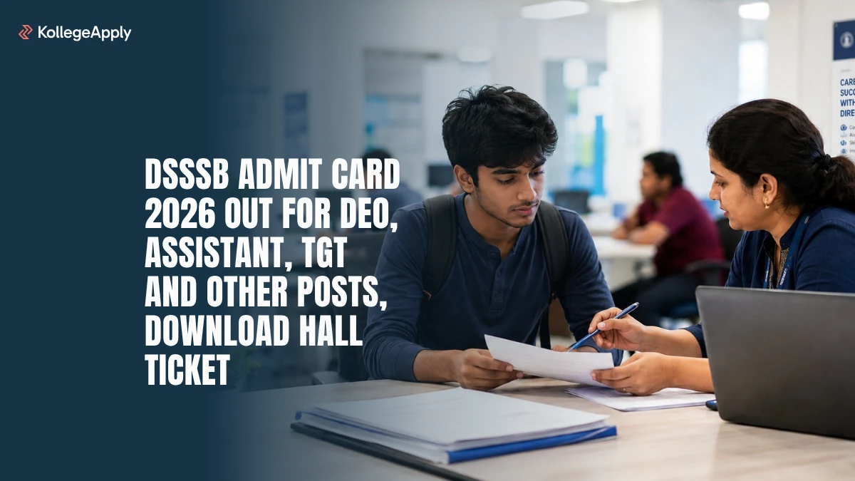 DSSSB Admit Card 2026 Out: Download Assistant, TGT and Other Posts  Hall Ticket
