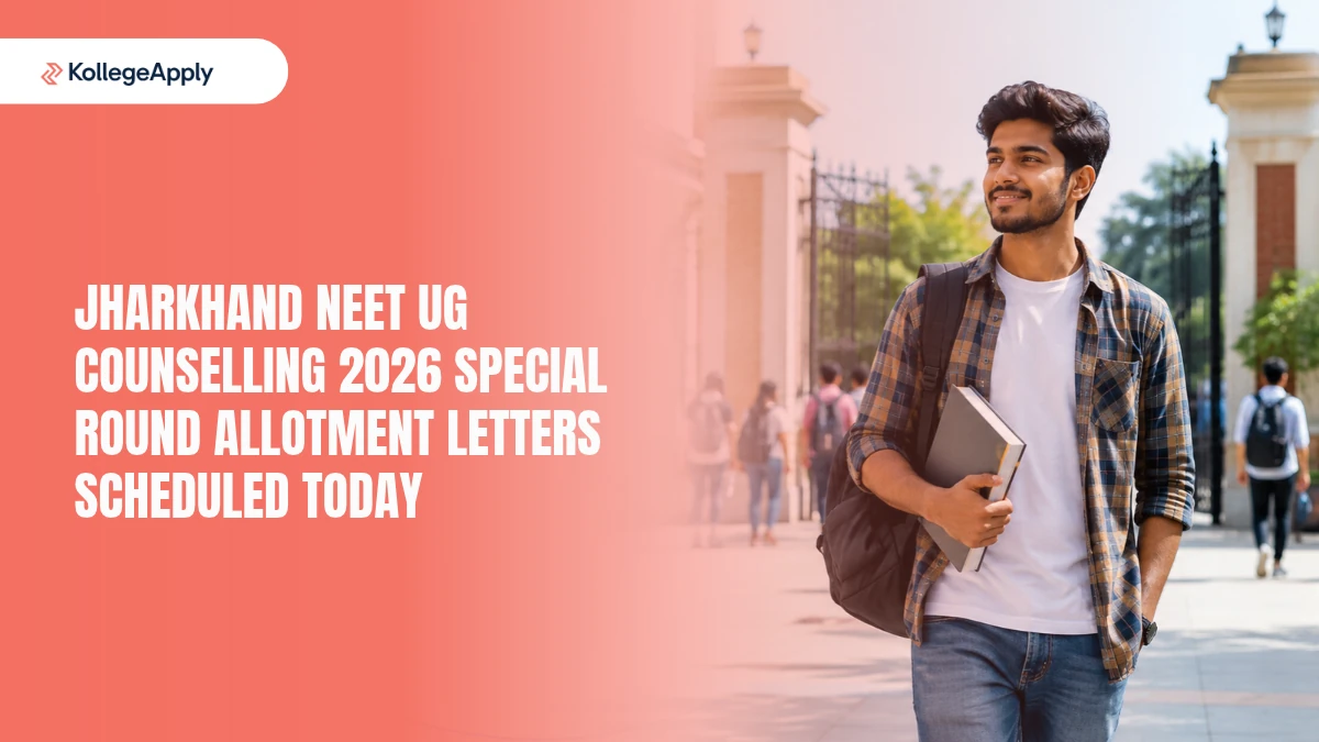 Jharkhand NEET UG Counselling 2026: Special Round Allotment Letters Scheduled Today